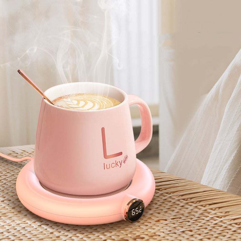 Coffee Mug Warmer --- Safe To Keep Your Drinks Hot with Smart Heating.