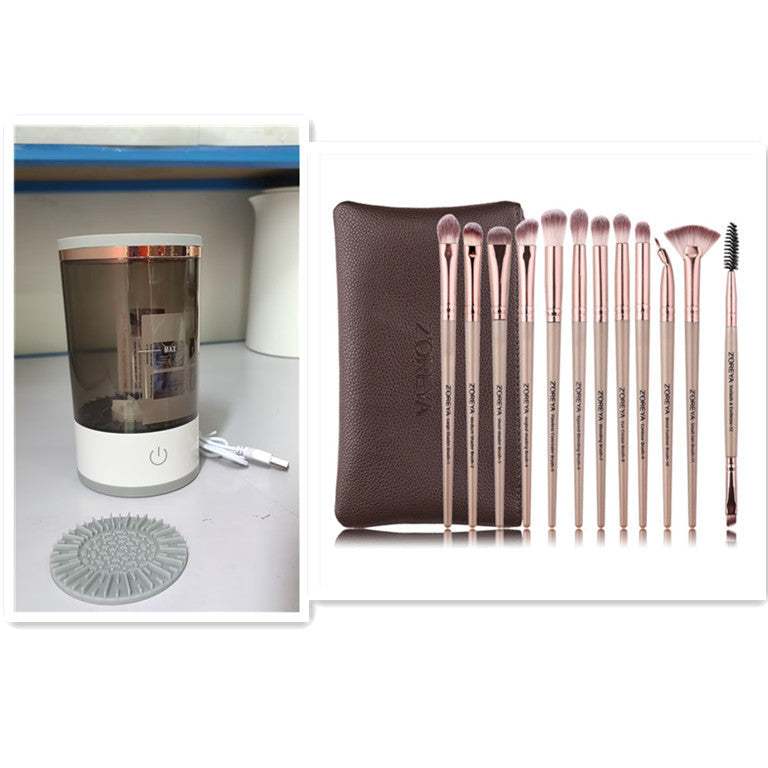Women Eye Shadow Brush Cleaner - is a Portable Electric Makeup Tool...