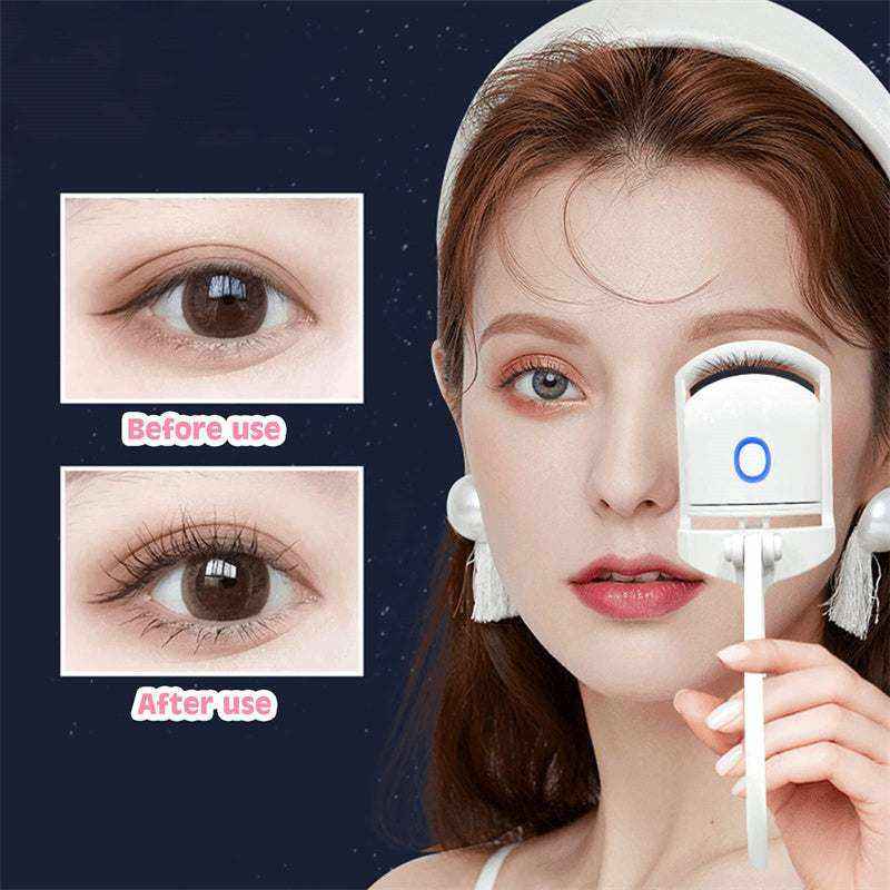 Heated Eyelash Curler with Temperature Control & Portable Charging....