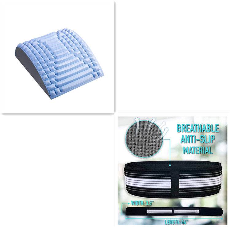 Back Stretcher Pillow for Neck&Lumbar Support Pain Relief chronic pain