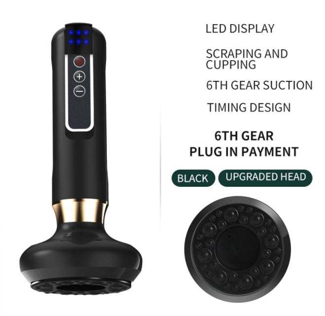 Electric Vacuum Cupping Massager ---For Anti-Cellulite Body Suction ..
