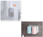 Wall Mounted Automatic Toothpaste Holder - Bathroom Setup Dispenser...
