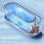 Ultrasonic Cleaning Machine - Deep Clean Jewelry and Glasses cleaning.