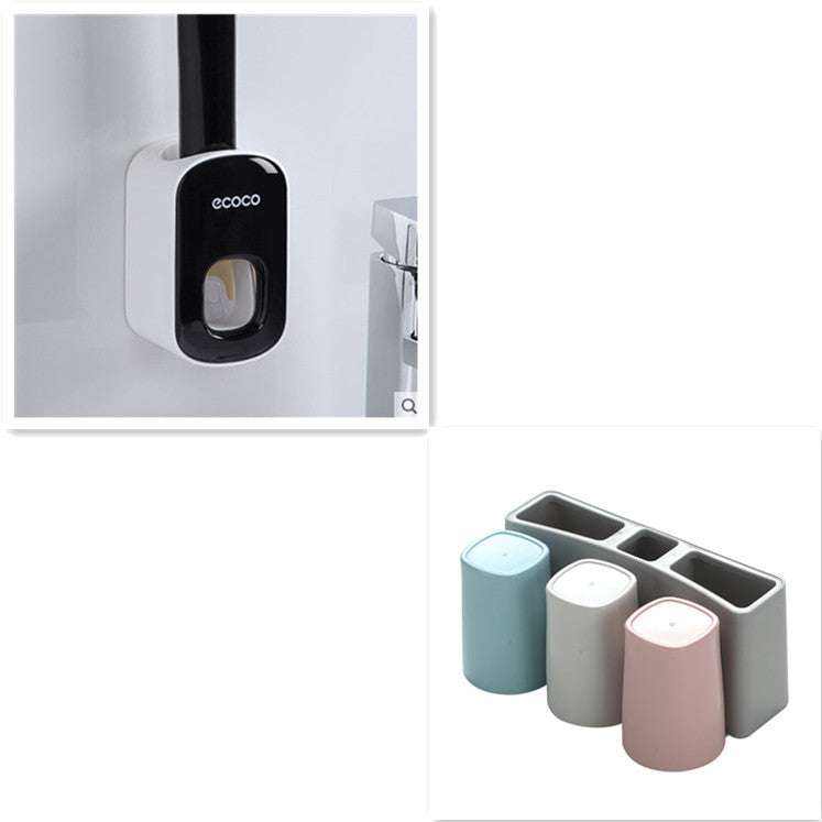 Wall Mounted Automatic Toothpaste Holder - Bathroom Setup Dispenser...