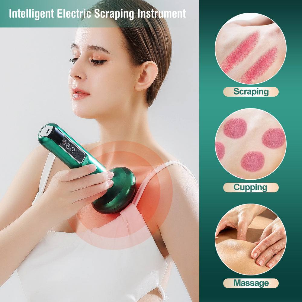 Electric Vacuum Cupping Massager ---For Anti-Cellulite Body Suction ..