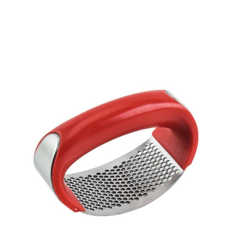Stainless Steel Garlic Press – Heavy-Duty Rustproof Garlic Crusher....
