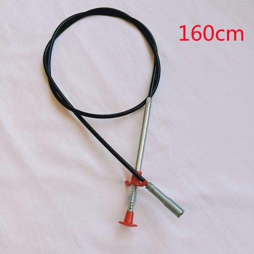 Sewer Dredge Spring Pipe - To Safely Clear Kitchen Sink Clogs Easily .