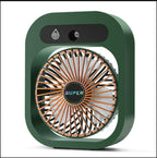 Air Conditioning Fan Quiet Cooling with Humidifier & Adjustable Speed.