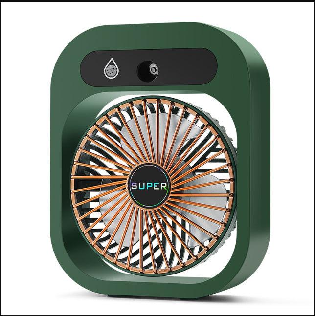 Air Conditioning Fan Quiet Cooling with Humidifier & Adjustable Speed.