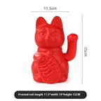 Home Living Room Cute Lucky Cat Desktop Decoration Ceramic