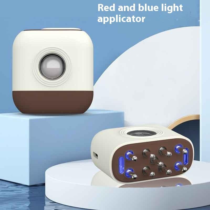 Scalp Medicine Supplying Device Red & Blue Light Head Massaging device