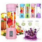 Portable Blender -- Safe USB Rechargeable Mini Juicer for Smoothies ..