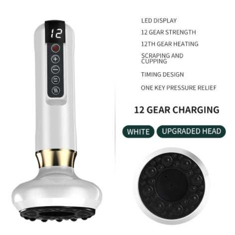 Electric Vacuum Cupping Massager ---For Anti-Cellulite Body Suction ..
