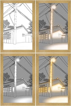 Illuminated Picture LED Wall Art Decorative Light Painting Modern Gift