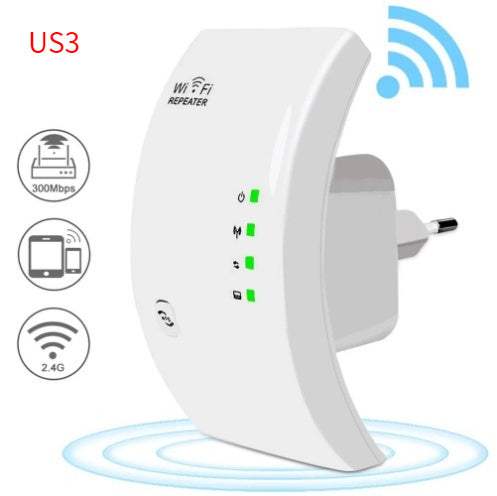 Wireless Repeater – Boost Wifi Signal and Extend Coverage Seamlessly..