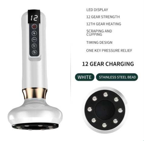 Electric Vacuum Cupping Massager ---For Anti-Cellulite Body Suction ..