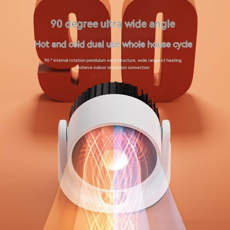 Warm Air Blower for Office and Home --- The Safe Compact Winter Gadget