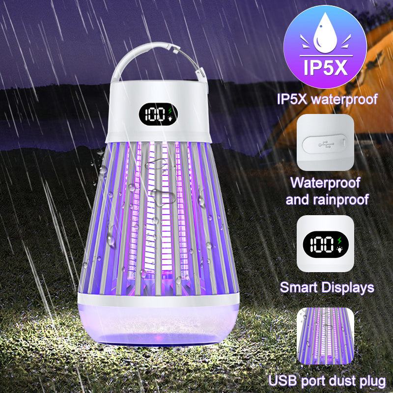 Digital Display Mosquito Killer Lamp - The Safe Effective Outdoor Trap