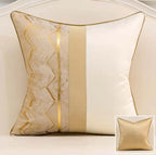 Home Fashion Splicing Stylish Pillow Cover Modern Touch for Decoration