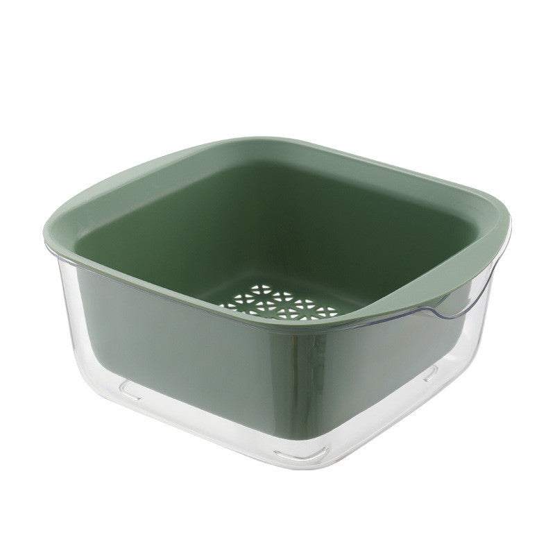 Double Deck Drain Basket --- The Safe Household Storage, easy to use .
