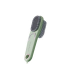 Double Sided Shoe Brush --- The safe Anti Slip Shoe Cleaning Gadgets .