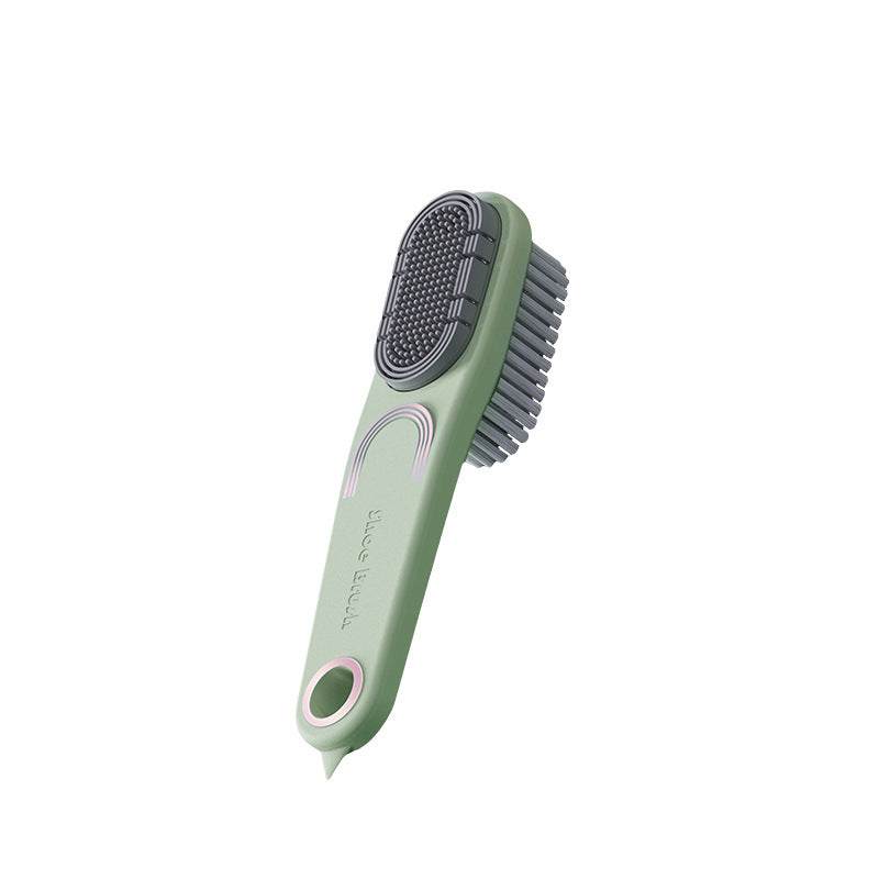 Double Sided Shoe Brush --- The safe Anti Slip Shoe Cleaning Gadgets .