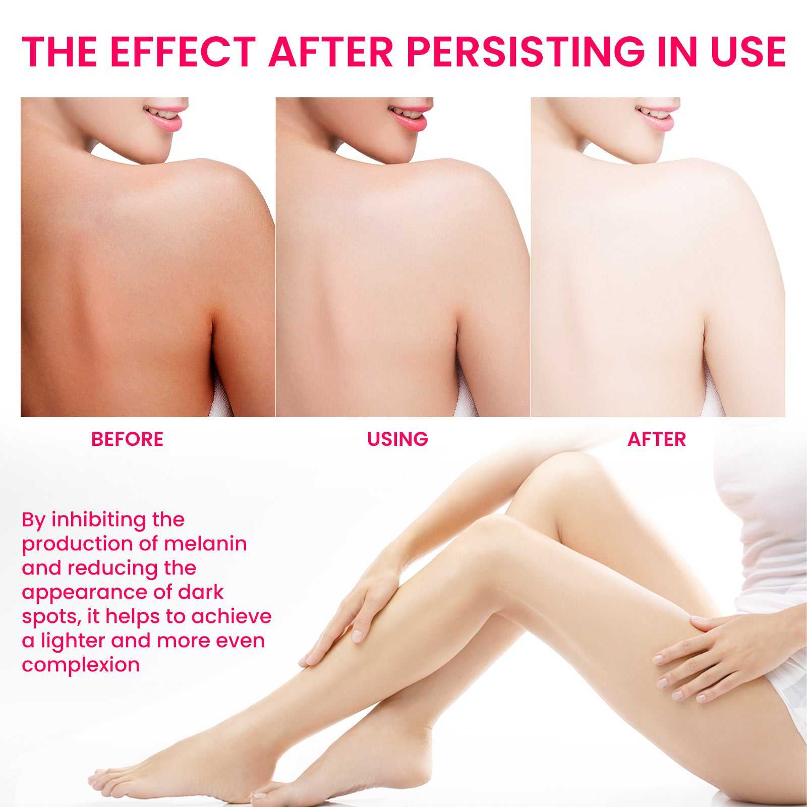 Womens Skin Pigmentation Care -- Easy and  Effective Body Care Kit ...