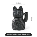 Home Living Room Cute Lucky Cat Desktop Decoration Ceramic