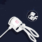 Heated Eyelash Curler with Temperature Control & Portable Charging....