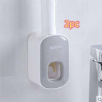 Wall Mounted Automatic Toothpaste Holder - Bathroom Setup Dispenser...