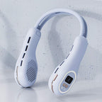 Silent Mini Usb Bladeless Hanging Neck Fan - The Easy & Safe LED Light