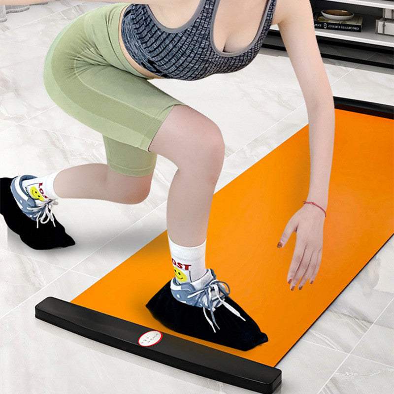 Yoga Sliding Mat for Core & Balance Training – Non-Slip, Portable Mat.