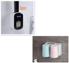 Wall Mounted Automatic Toothpaste Holder - Bathroom Setup Dispenser...