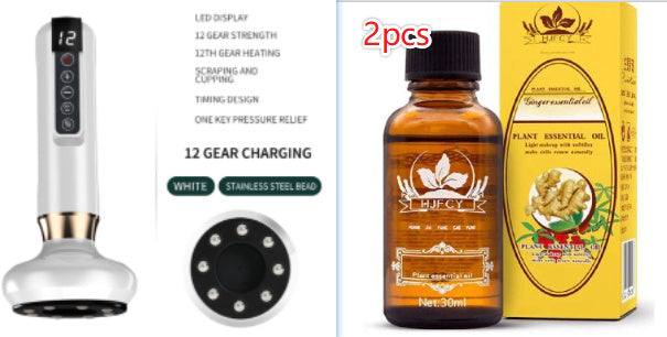 Electric Vacuum Cupping Massager ---For Anti-Cellulite Body Suction ..