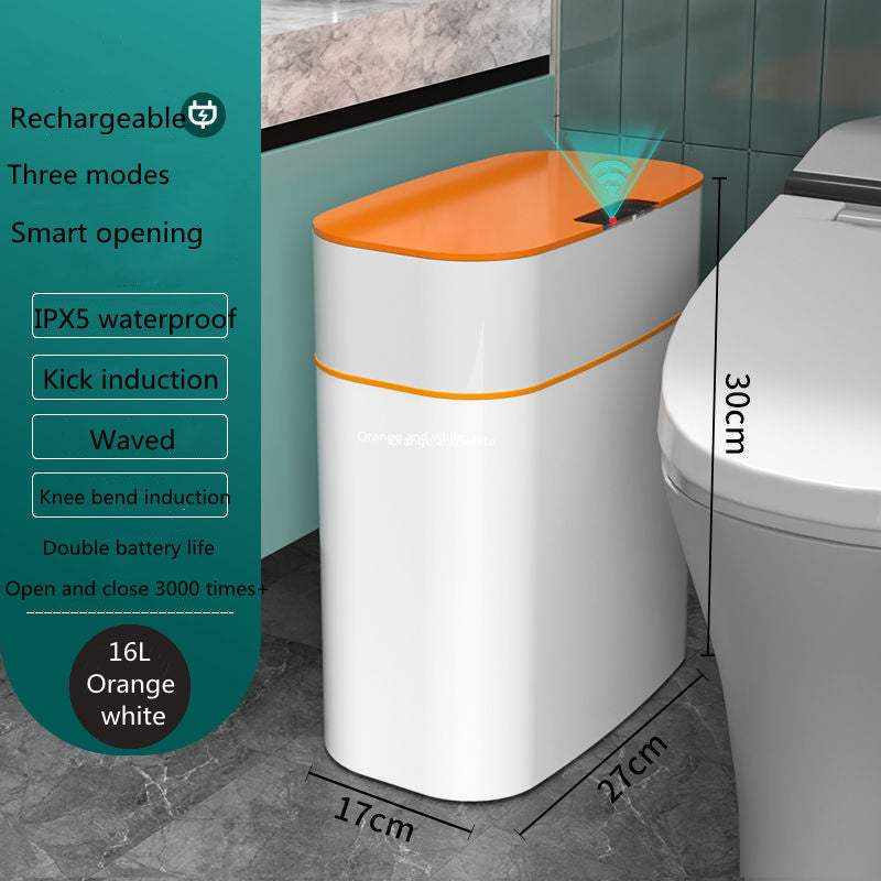 Smart Trash Can - Touchless Automatic Garbage Inductive Stylish Design