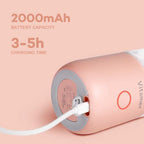 Portable Blender Juicer - Safe USB Rechargeable 350ml Smoothie Mixer .