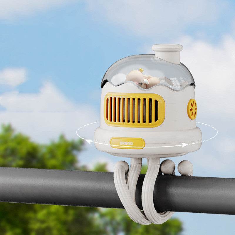 Baby Carriage Fan ---- The Safe Quiet Summer Gadget for Dormitories ..