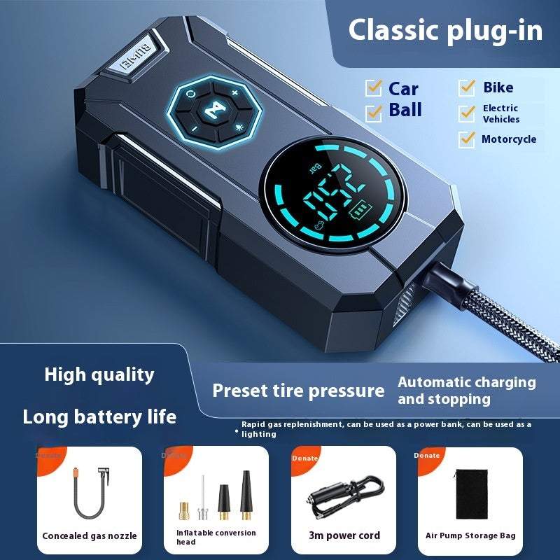 Car Wireless Air Portable Tire Inflator - Fast, Cordless, Compact.....